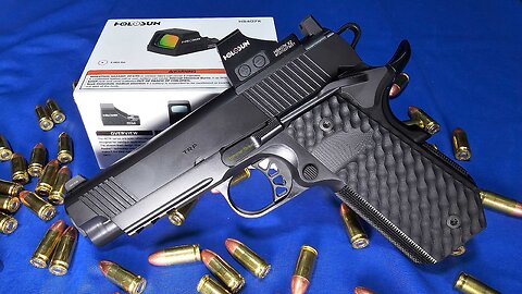 NEW Springfield 1911 TRP AOS 4.25 CC 9mm Review - It's Optic Ready!!