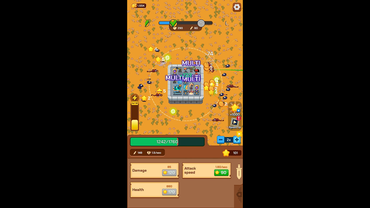 Power Defence: Idle Tower - Android Gameplay [1+ Hr, 720p]