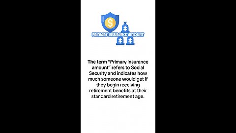 What is Primary Insurance Amount (PIA)?