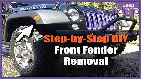 How to Remove Front Fender on Jeep Wrangler JK (2015 Rubicon)