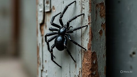 The Black Button Spider