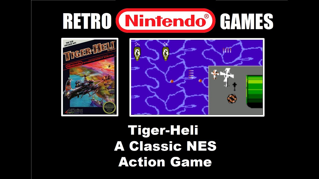 Tiger-Heli Full Run: Chill & Chat with BrightGaming playing a Classic NES Nintendo Game