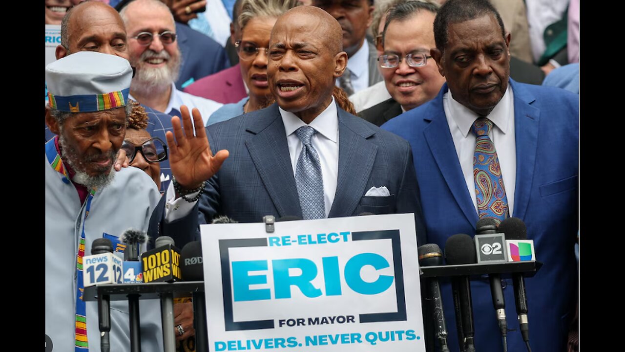 NYC Mayor Eric Adams Launches Reelection Bid as Independent