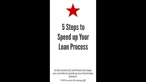 5 Steps to Speed up Loan Process