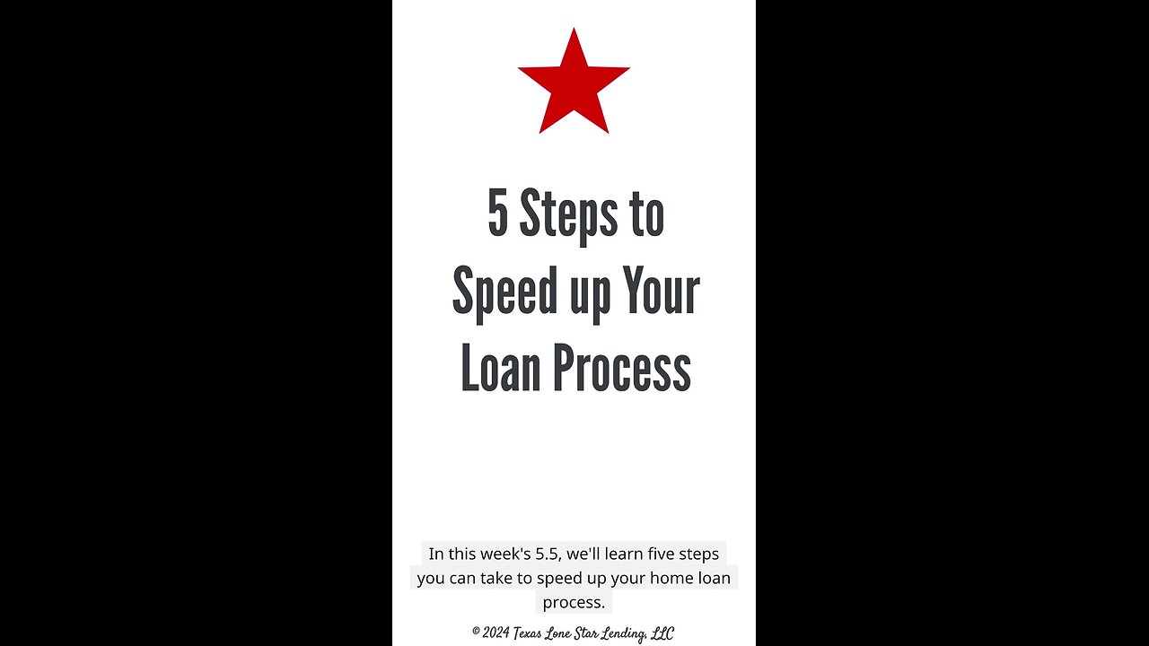 5 Steps to Speed up Loan Process