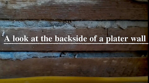 Why drilling and filling holes in plaster walls is so important.