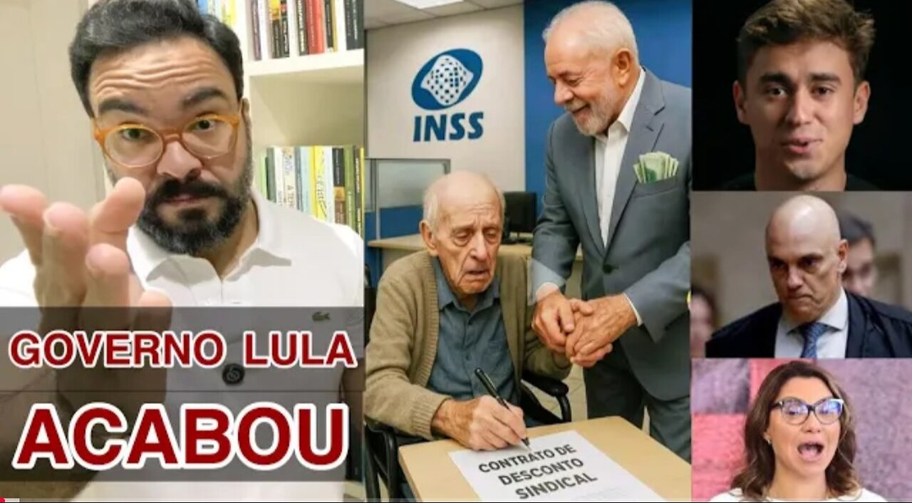 In Brazil THE DRUNK GOVERNMENT IS OVER! What they didnt tell you about the INSS fraud!