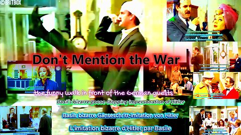 Don't Mention the War . Fawlty Towers . British vs. American humor