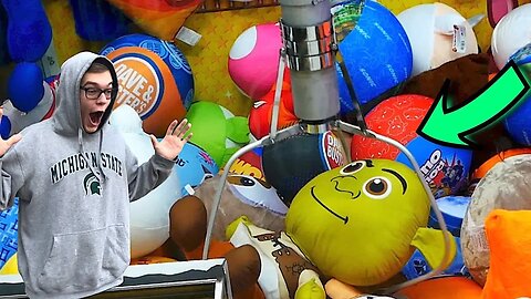 MASSIVE Claw Machine WINS at the Arcade!