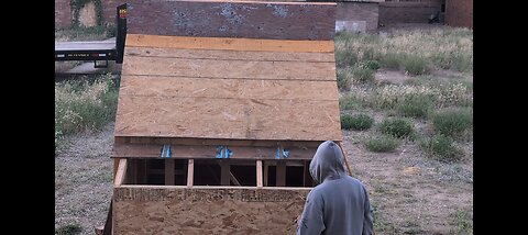 chicken coop build part 8