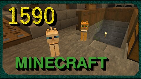 Lets Play Minecraft Episode – 1590 Cats in the attic