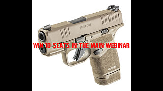 Springfield Hellcat MINI #2 FOR 10 SEATS IN THE MAIN WEBINAR