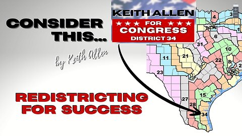 Consider this... “Redistricting For Success”
