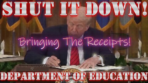 The Department Of Education Is A FAILED Institution - THE RECEIPTS