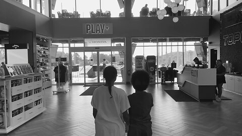 Blasian Babies Family Enjoy Morning Breakfast At Honda / Acura TopGolf With One Of Their Aunties!