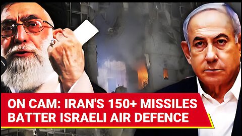 Iranian Missile's DIRECT HITS Shake Central Israel; Sirens Blare, Dozens Injured