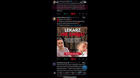 In Polish : sign petition : Doctors don’t kill babies ( abortion)
