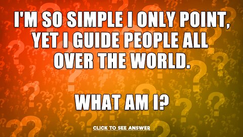 Do you know the answer to this riddle?
