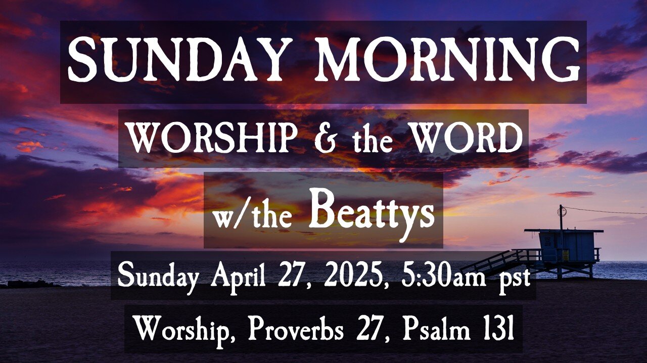 🌞 SUNDAY MORNING ✝️