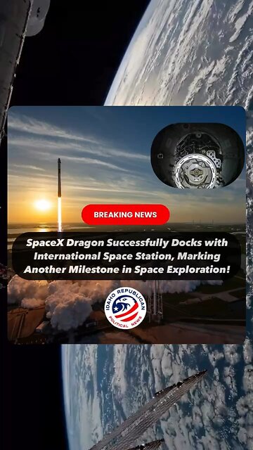 Space X Docks on the International Space Station