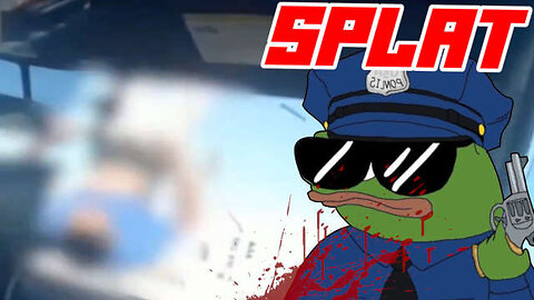 Lunatic Fires at Cops So They Ram Him With Their Patrol Car