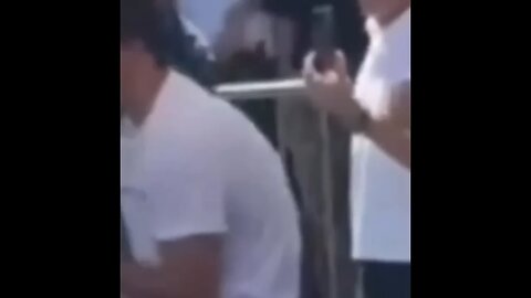 Two Accomplices right behind Charlie Kirk given Shooter Hand Signals!