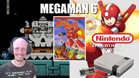 MegaMan 6 (NES): Win the Robot Fighting Tournament & Defeat the Mysterious Mr. X to Save the World