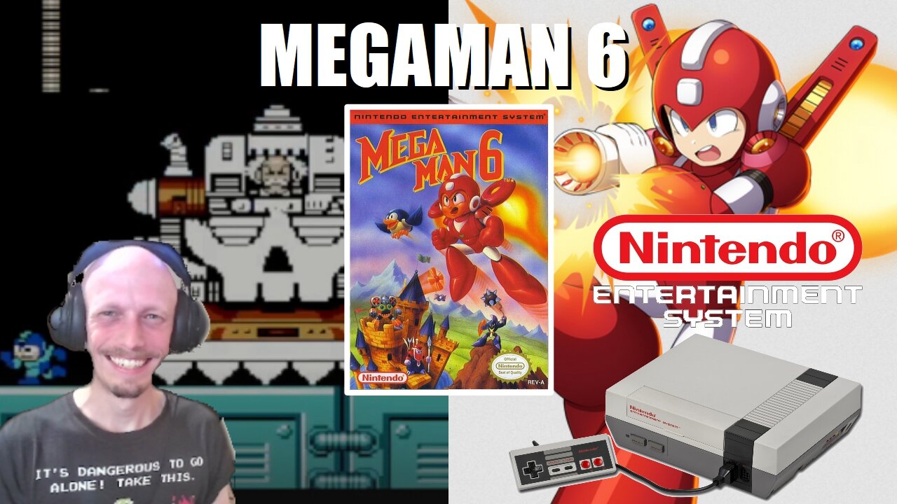 MegaMan 6 (NES): Win the Robot Fighting Tournament & Defeat the Mysterious Mr. X to Save the World