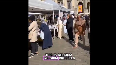 CONQUERED WITHOUT FIRING A SHOT? N African Muslim Mocks Europeans: "Brussels is ours!" ILLEGAL MIGRANTS WIN?
