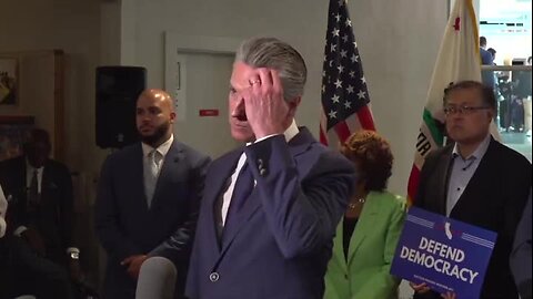 Newsom: ‘Wake Up America .... You Will Not Have a Country if [Trump] Rigs This Election’