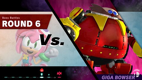 Amy Rose (Amitie DK) vs SSBU Boss Battles 9.9 Difficulty Quickie [CRASH] -By stuart541