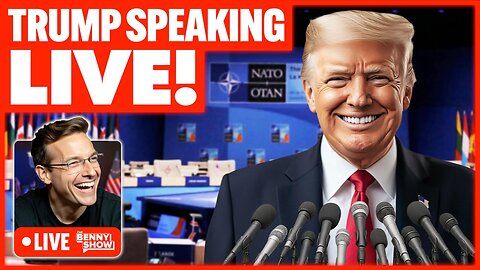 🚨Trump Speaking LIVE Right Now at NATO as He TORCHES 'Treasonous' Iran Bombing Leakers