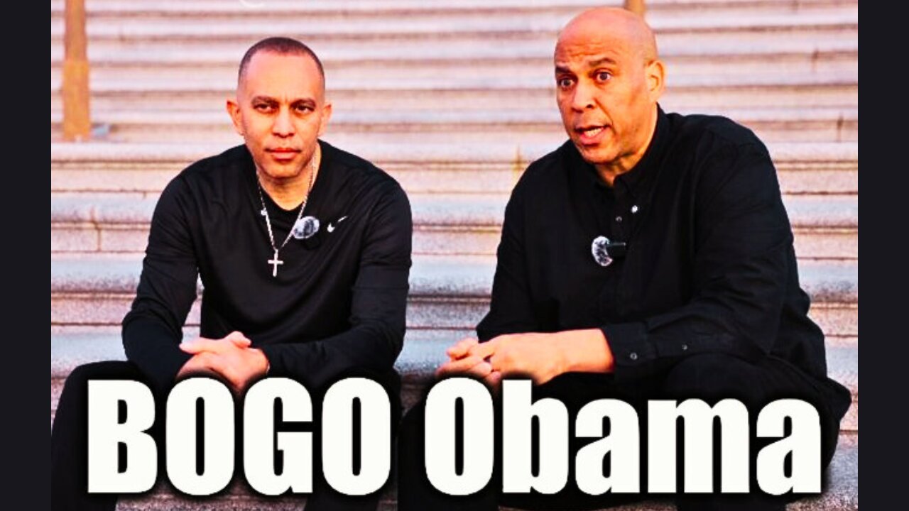 BOGO Obama Conduct Performative Art Sit-In on Capitol Steps