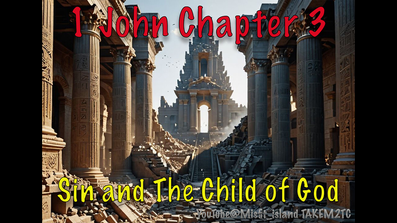 Today we continue reading in 1 John. We're reading Chapter 3 today.