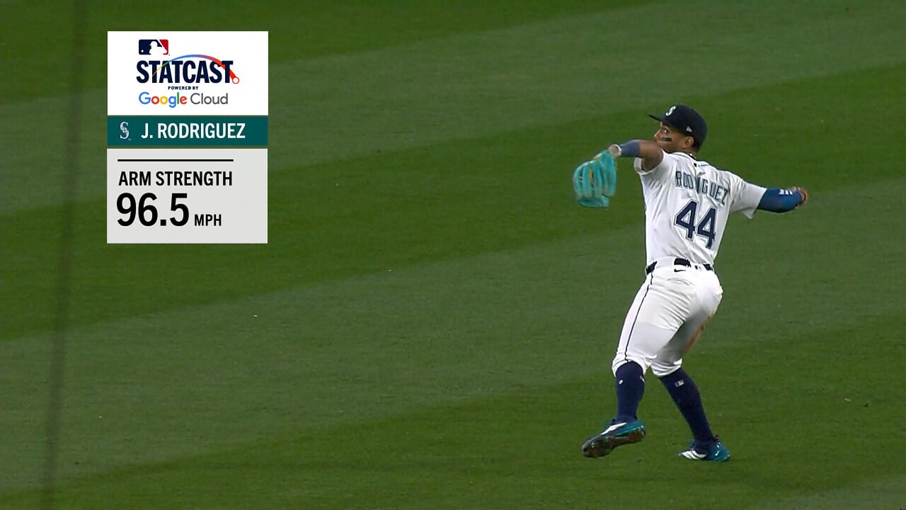 Julio Rodríguez y su disparo perfecto