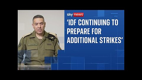 IDF gives update following strikes on military and nuclear sites in Iran 