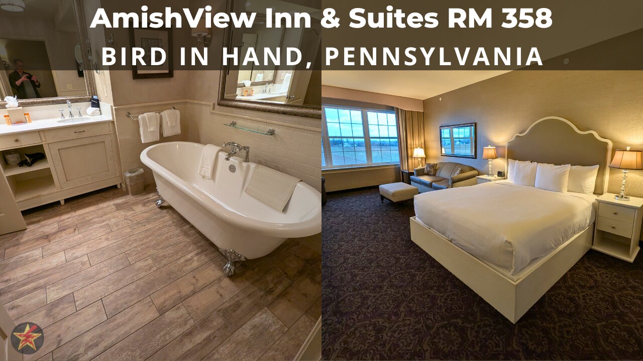 AmishView Inn & Suties Grand King Room Tour