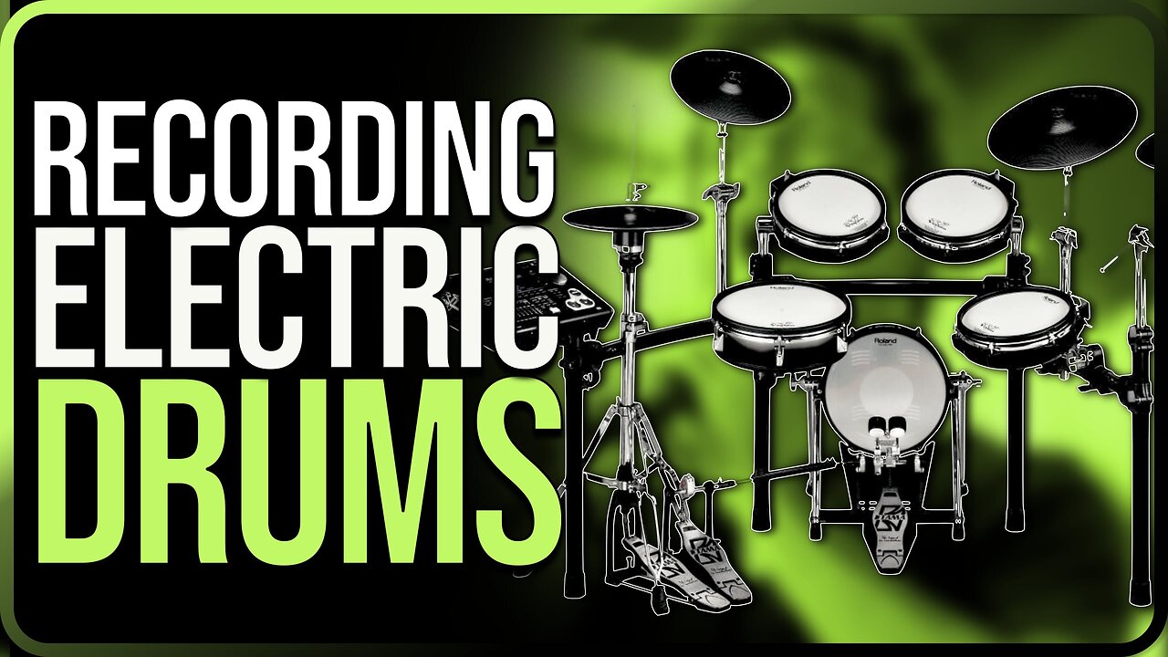 Ways to Record Yourself using an Electric Drum Kit