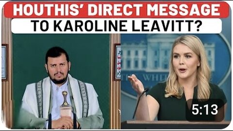 After Karoline Leavitt Blasts Houthis, Yemeni Rebels’ Big Declaration On ‘War With America’ | Trump