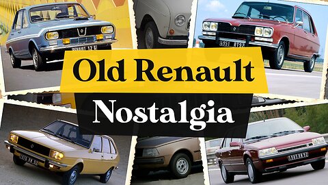 The Glory Days of Renault: A Nostalgic Lookback at 3, 4, 5, & 30