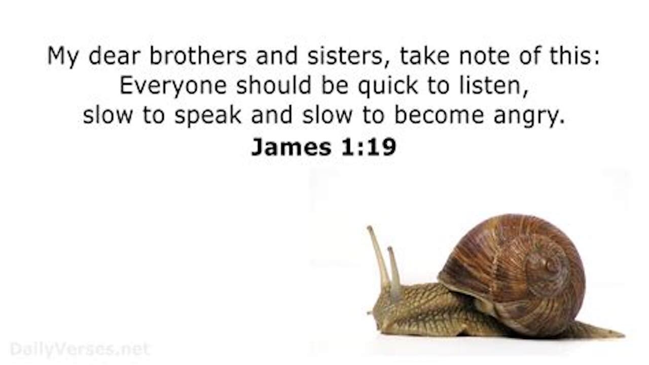 James 1:19 Teaches Us How To Deal With Anger