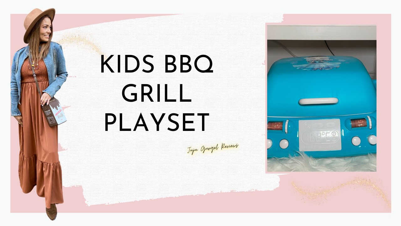 Kids BBQ Grill Play set review