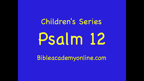 CS Psalm 12