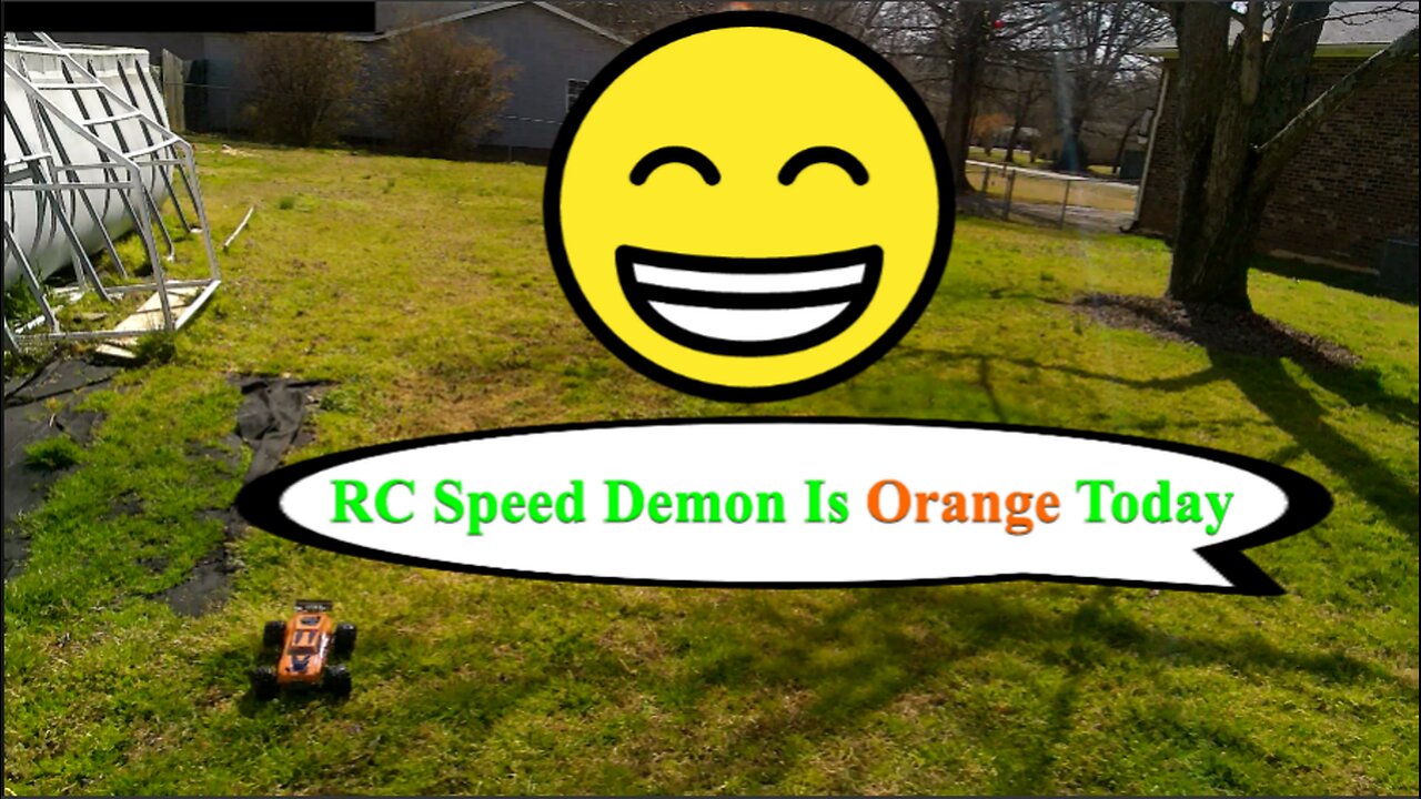 RC Speed Demon Keep Getting Stuck In Grass Again