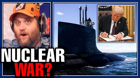 Donald Trump Reacts To NUCLEAR WAR Threat From Russia Moves Nuclear Subs! Blasts Clinton & Obama