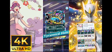 [4K Full Game] Pokémon TCG Pocket Blissey Event Battle #3 (Advanced) ArceusDark VS Blissey Deck
