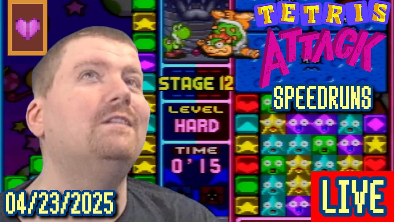 [Tetris Attack Speedruns] TA2025 Training: Glad I Didn't Have to Play Last Week Edition, Doods!