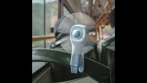 USB Desktop Mini Fan with Flexible Hose Handle, Quiet Design, Long Life and Foldable Fan Blade