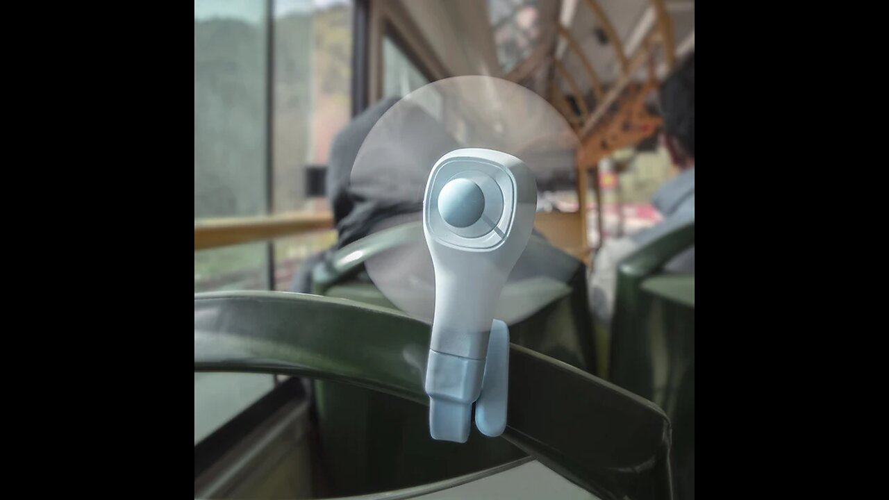 USB Desktop Mini Fan with Flexible Hose Handle, Quiet Design, Long Life and Foldable Fan Blade