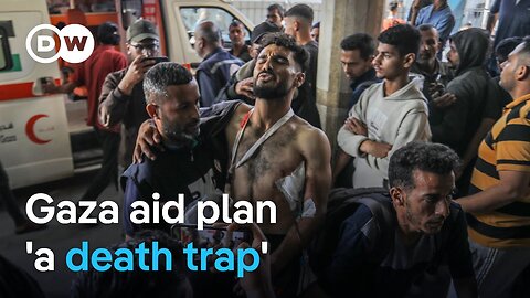 Israel denies troops fired on Palestinians near aid hub | DW News